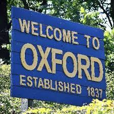 Welcome to Oxford Sign